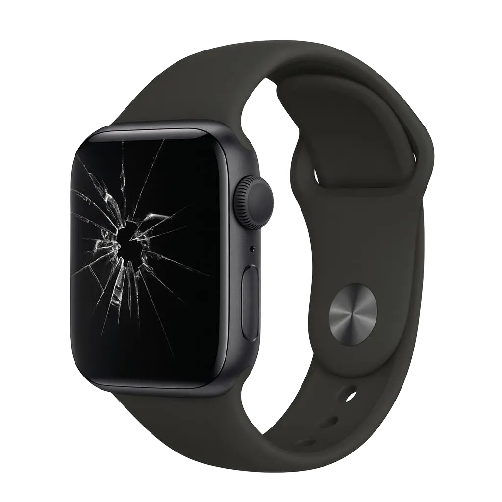 Apple Watch з розбитим екраном